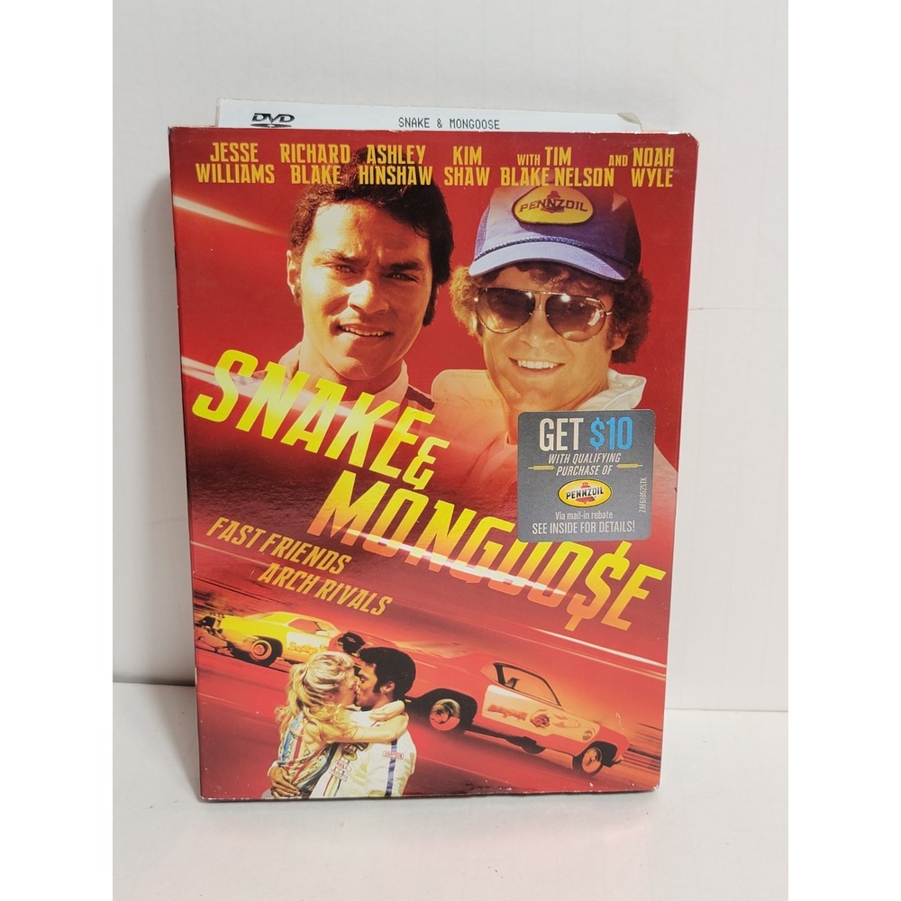 Snake & Mongoose DVD Jesse Williams Noah Wyle Drag Racing Drama 2014 Bundle